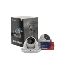 «Антивор»: комплект облачного видеонаблюдения 2-D2S5Cloud2000