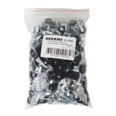 Комплект крепежа «винт+шайба+гайка M6x16» Rexant 04-2686 Комплект крепежа «винт+шайба+гайка M6x16» Rexant 04-2686