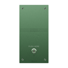 Панель экстренного вызова BAS-IP AV-04AFD green