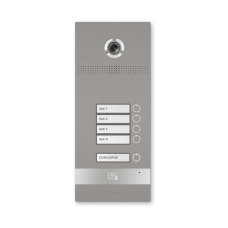 Вызывная панель BAS-IP BI-04FB silver Вызывная панель BAS-IP BI-04FB silver