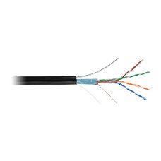 F/UTP-кабель Netlan EC-UF004-5E-PE-SW-BK, 305 м