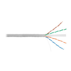 U/UTP-кабель Netlan EC-UU004-6-PVC-GY, 305 м