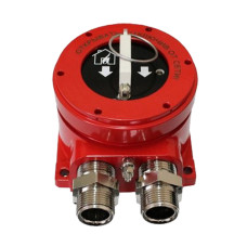 Пожарный ручной адресный взрывозащищённый извещатель Рубеж ExИП 535-1В-R3-Н-MG3/4-18 Пожарный ручной адресный взрывозащищённый извещатель Рубеж ExИП 535-1В-R3-Н-MG3/4-18