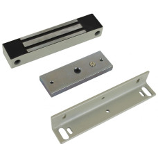 Электромагнитный замок AccordTec ML-350N с уголком (серый) Электромагнитный замок AccordTec ML-350N с уголком (серый)