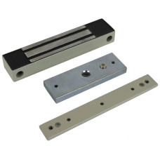 Электромагнитный замок AccordTec ML-180K с планкой (белый) Электромагнитный замок AccordTec ML-180K с планкой (белый)