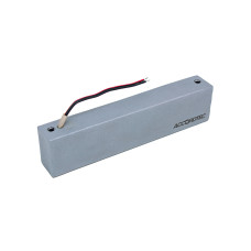 Электромагнитный замок AccordTec «ML-295K с уголком, цвет Серебряный металлик»