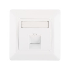 Лицевая панель Nikomax NMC-PL80X80-1PA-WT