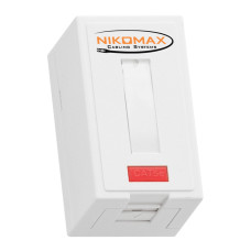 Розетка Nikomax NMC-WO1UD2-FT-ST-WT Розетка Nikomax NMC-WO1UD2-FT-ST-WT