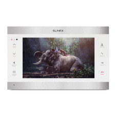 Видеодомофон SLINEX SL-10IPTHD Silver+White Видеодомофон SLINEX SL-10IPTHD Silver+White