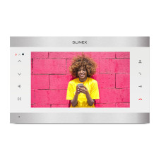 Видеодомофон SLINEX SL-10N Cloud Silver+White Видеодомофон SLINEX SL-10N Cloud Silver+White