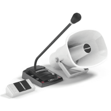 Комплект переговорного устройства «клиент-кассир» STELBERRY S-505 с системой громкого оповещения Комплект переговорного устройства «клиент-кассир» STELBERRY S-505 с системой громкого оповещения