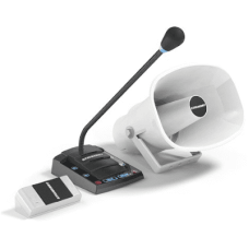 Комплект переговорного устройства «клиент-кассир» STELBERRY S-515 с громким оповещением Комплект переговорного устройства «клиент-кассир» STELBERRY S-515 с громким оповещением