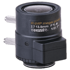 Вариофокальный 6 Мп объектив TRASSIR TR-L6M2.7D2.7-13.5IR