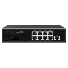 РоЕ-коммутатор TRASSIR TR-NS1109-120-8PoE РоЕ-коммутатор TRASSIR TR-NS1109-120-8PoE