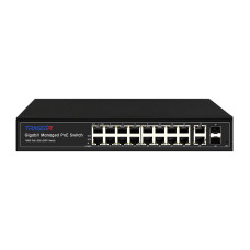 РоЕ-коммутатор TRASSIR TR-NS24202S-300-16PoE v2 РоЕ-коммутатор TRASSIR TR-NS24202S-300-16PoE v2