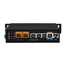 Промышленный РоЕ-коммутатор TRASSIR TR-NS27062S-250-4POE Промышленный РоЕ-коммутатор TRASSIR TR-NS27062S-250-4POE