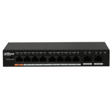 Неуправляемый 8-портовый Fast Ethernet PoE-коммутатор Dahua DH-PFS3010-8ET-96 Неуправляемый 8-портовый Fast Ethernet PoE-коммутатор Dahua DH-PFS3010-8ET-96