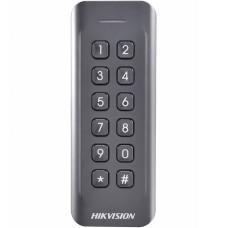 Считыватель Mifare карт Hikvision DS-K1802MK с механической клавиатурой Считыватель Mifare карт Hikvision DS-K1802MK с механической клавиатурой