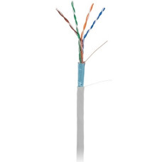 Кабель U/UTP NETLAN EC-UF004-5E-PVC-GY Cat 5e для внутренней прокладки, 305 м