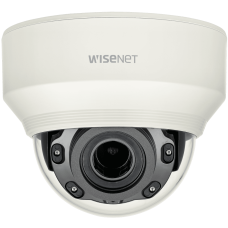 Купольная 2 Мп IP-камера Wisenet XND-L6080R с motor-zoom и ИК-подсветкой