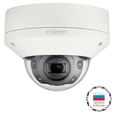 IP-камера Wisenet XNV-6080R/CRU с Motor-zoom, WDR 150 дБ, ИК-подсветкой