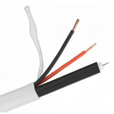 Кабель РК 75+2х0,75 (48) PVC ВНУТРЕННИЙ (белый, 200м)